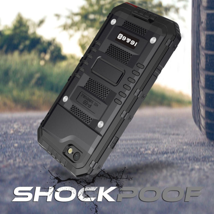 Waterproof Dustproof Shockproof Zinc Alloy + Silicone Case for iPhone 6 & 6s