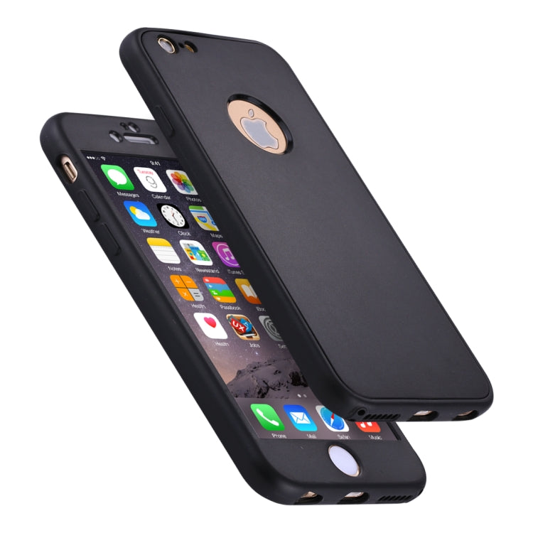 For iPhone 6 & 6s Stylish Lightweight 360 Degree Shockproof Detachable TPU + PC Combination Protective Case