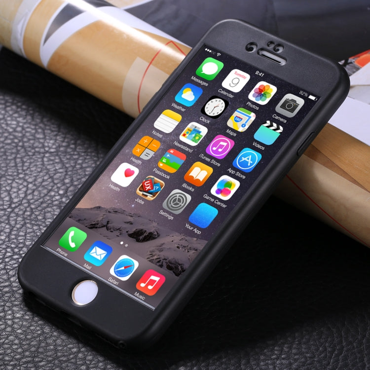 For iPhone 6 & 6s Stylish Lightweight 360 Degree Shockproof Detachable TPU + PC Combination Protective Case