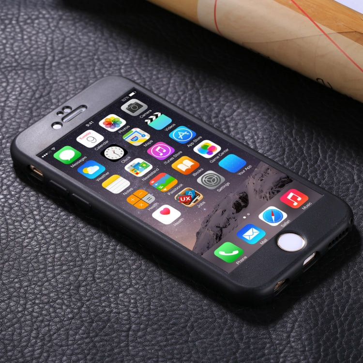 For iPhone 6 & 6s Stylish Lightweight 360 Degree Shockproof Detachable TPU + PC Combination Protective Case