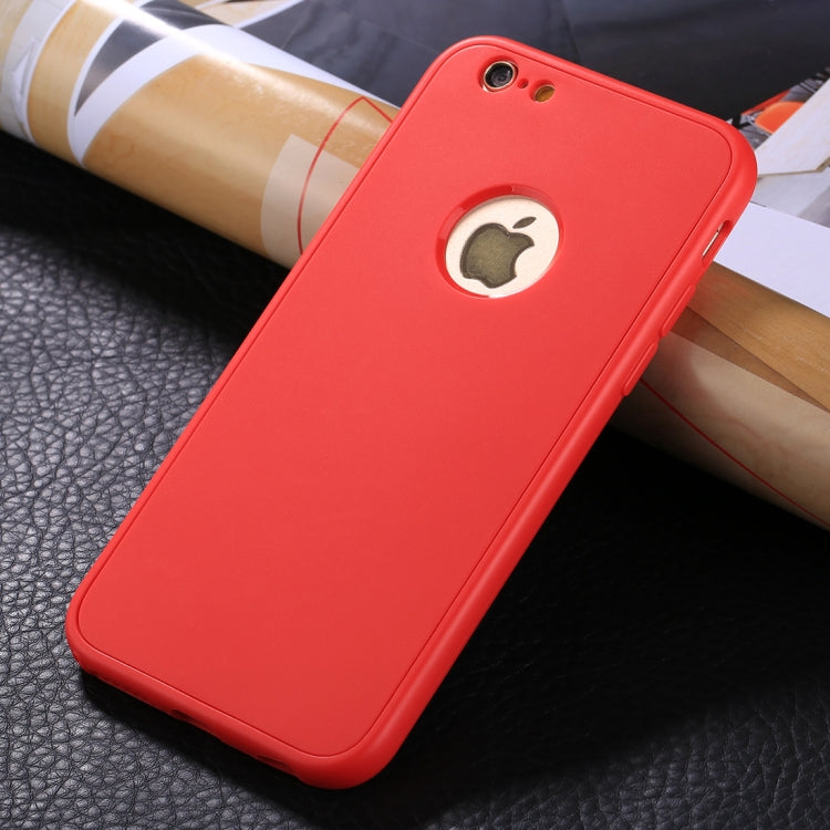 For iPhone 6 & 6s Stylish Lightweight 360 Degree Shockproof Detachable TPU + PC Combination Protective Case