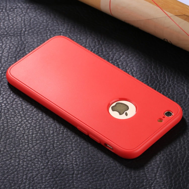 For iPhone 6 & 6s Stylish Lightweight 360 Degree Shockproof Detachable TPU + PC Combination Protective Case