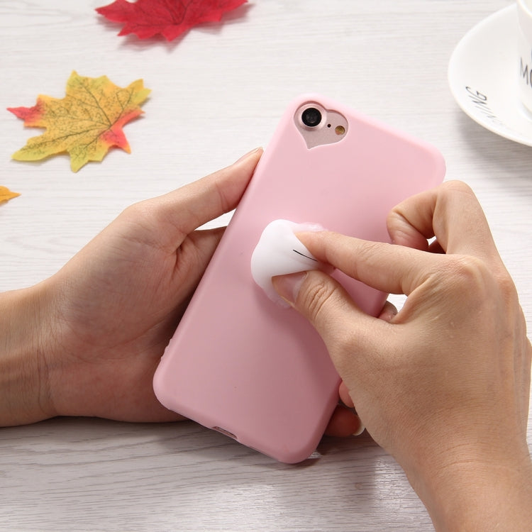 For iPhone 6 & 6s 3D White Cat Pattern Squeeze Relief Squishy Dropproof Protective Back Cover Case