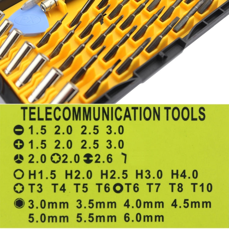 PX-0527 36 in 1 Professional Screwdriver Repair Open Tool Kit for Mobile Phone