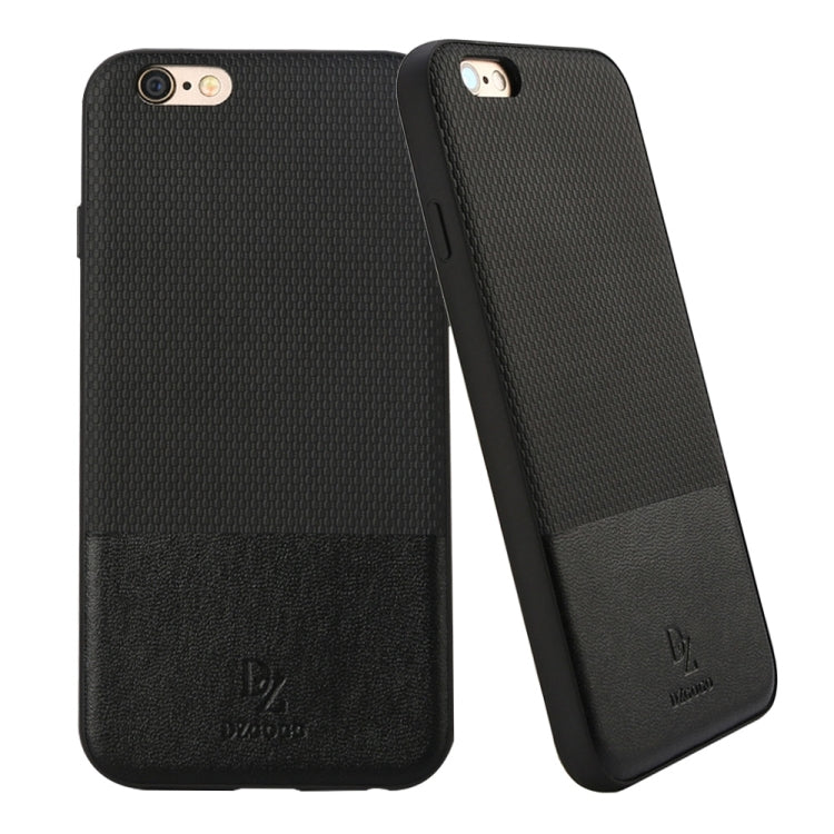 DZGOGO LUXURY Series for iPhone 6 & 6s TPU + PC Business Style Leatherwear Impact Combination Protection Case