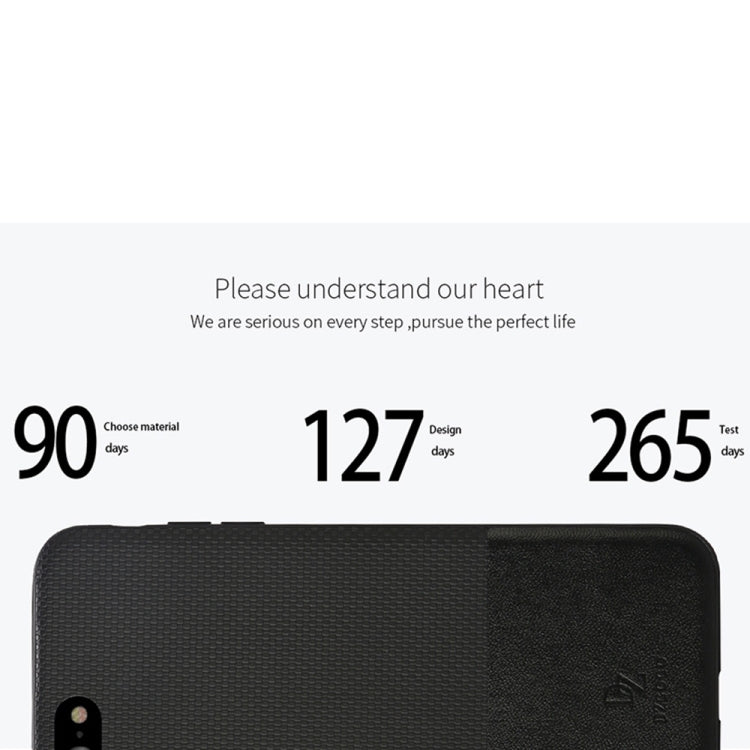 DZGOGO LUXURY Series for iPhone 6 & 6s TPU + PC Business Style Leatherwear Impact Combination Protection Case