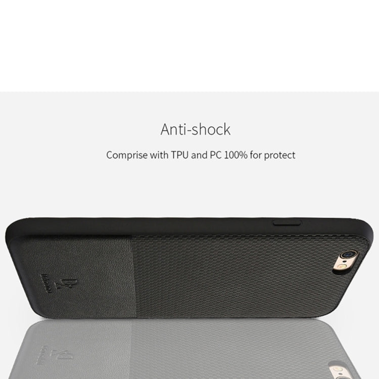 DZGOGO LUXURY Series for iPhone 6 & 6s TPU + PC Business Style Leatherwear Impact Combination Protection Case