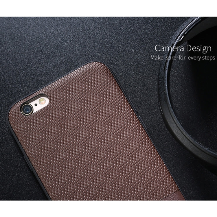DZGOGO LUXURY Series for iPhone 6 & 6s TPU + PC Business Style Leatherwear Impact Combination Protection Case