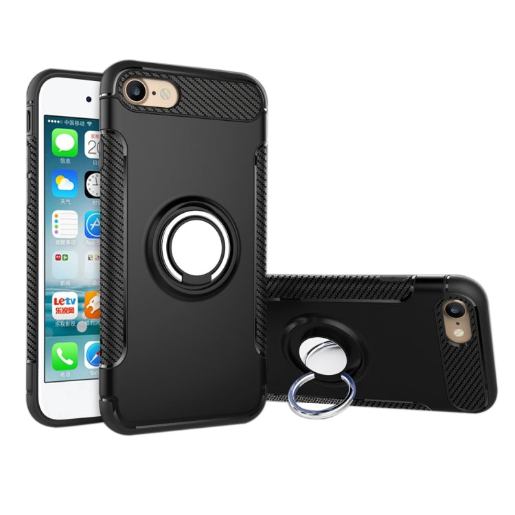 For iPhone 6 & 6s Magnetic 360 Degree Rotation Ring Armor Protective Case