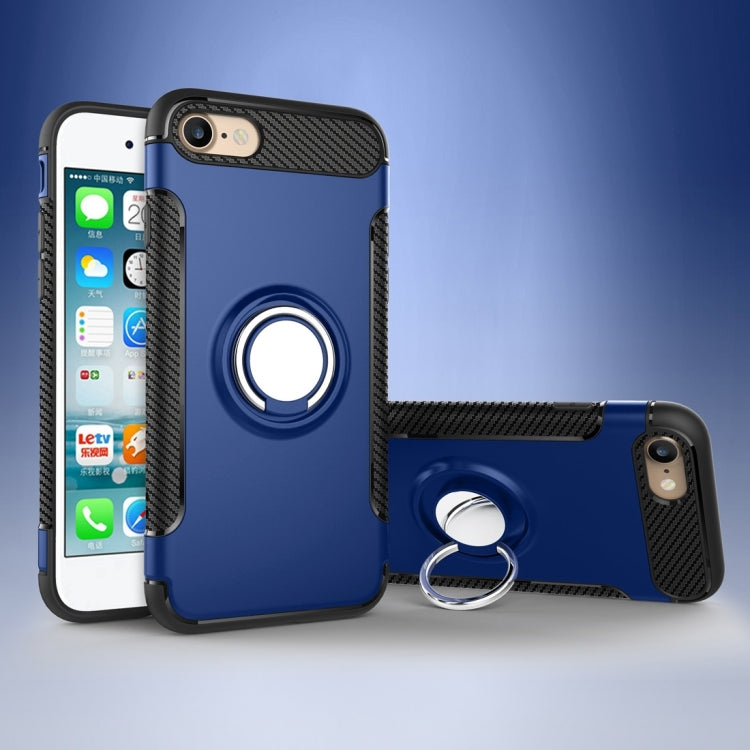For iPhone 6 & 6s Magnetic 360 Degree Rotation Ring Armor Protective Case