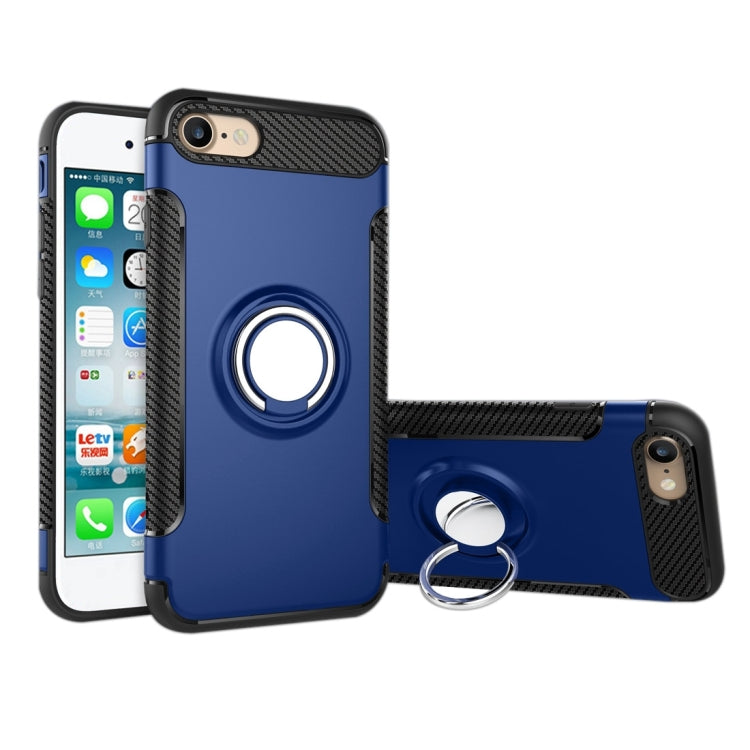 For iPhone 6 & 6s Magnetic 360 Degree Rotation Ring Armor Protective Case