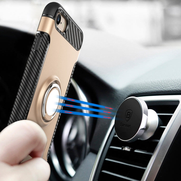 For iPhone 6 & 6s Magnetic 360 Degree Rotation Ring Armor Protective Case