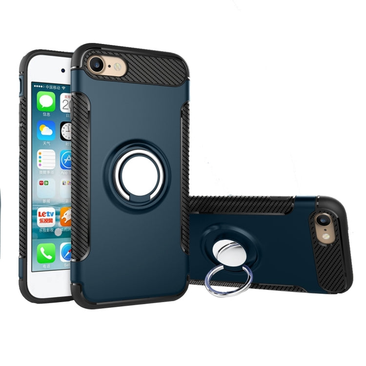For iPhone 6 & 6s Magnetic 360 Degree Rotation Ring Armor Protective Case
