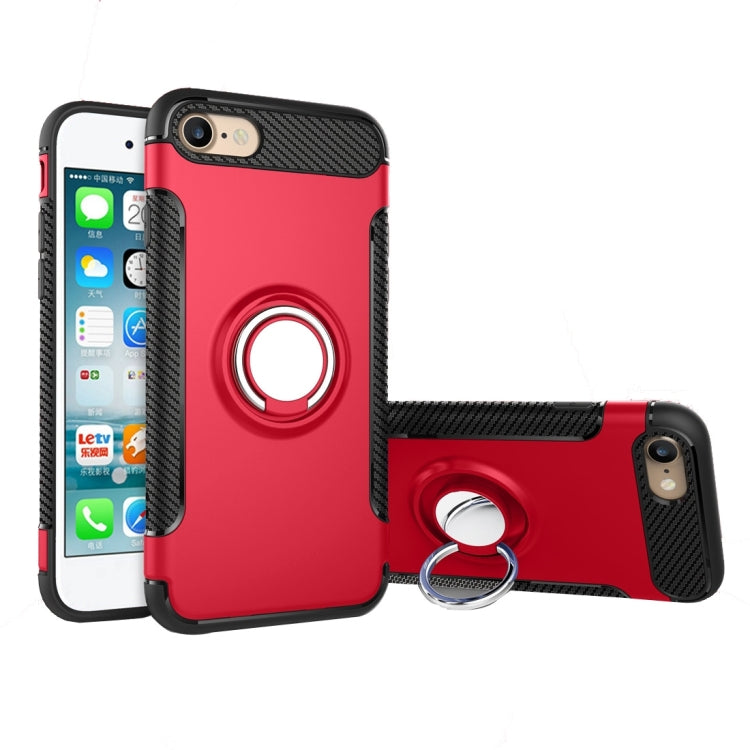 For iPhone 6 & 6s Magnetic 360 Degree Rotation Ring Armor Protective Case