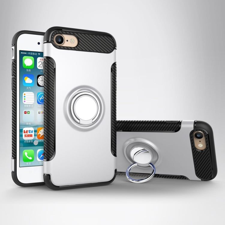 For iPhone 6 & 6s Magnetic 360 Degree Rotation Ring Armor Protective Case