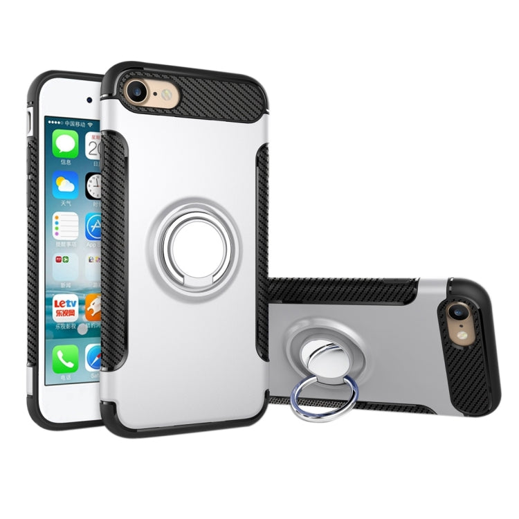 For iPhone 6 & 6s Magnetic 360 Degree Rotation Ring Armor Protective Case