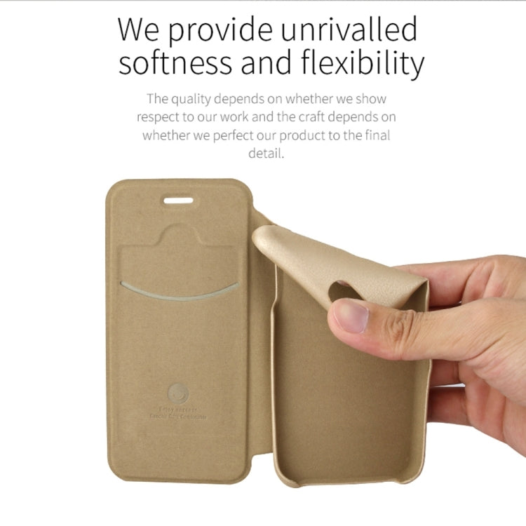 Lenuo for iPhone 6 & 6s PU+PC Litchi Texture Horizontal Flip Leather Case with Card Slots