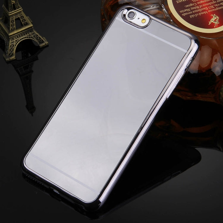 For iPhone 6 & 6s Electroplating Mirror TPU Protective Cover Case
