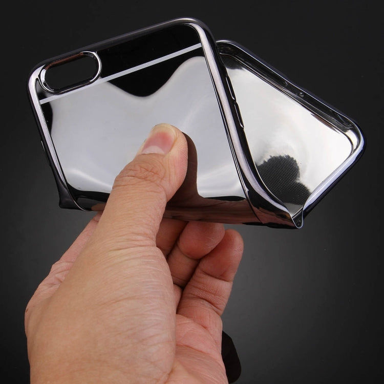For iPhone 6 & 6s Electroplating Mirror TPU Protective Cover Case