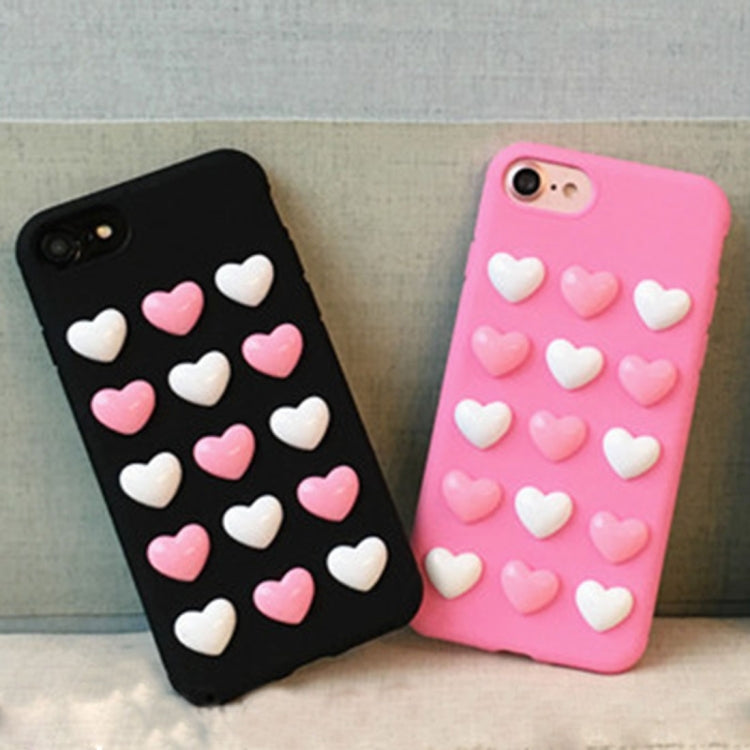 For iPhone 6 & 6s 3D Love Candy Full Coverage Protective Back Cover Soft Case