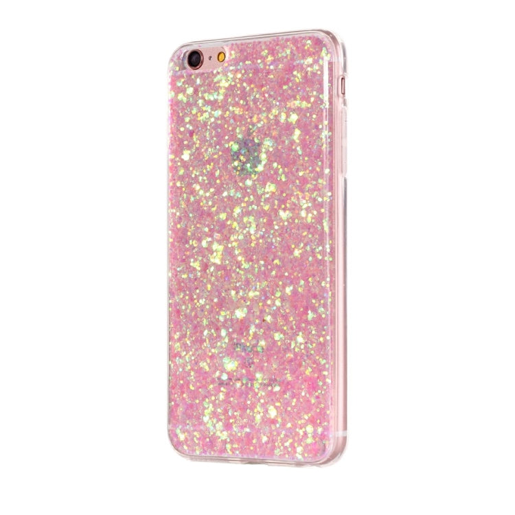 For iPhone 6 & 6s Glitter Powder Soft TPU Protective Case