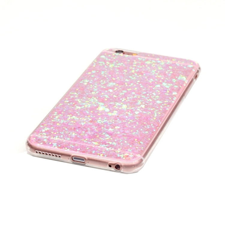 For iPhone 6 & 6s Glitter Powder Soft TPU Protective Case