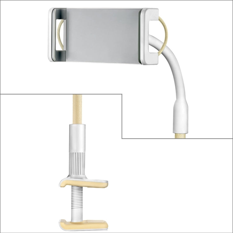 Mandala II Universal Multifunctional Flexible Long Arm Lazy Clamp Clip Bracket Desktop Headboard Holder for 4-12.9 inch Smartphone / Tablet PC, Max Length: 100cm