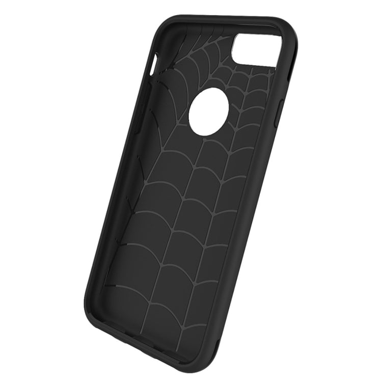 For iPhone 6 & 6s Simple Brushed Texture 2 in 1 PC + TPU Combination Protective Case