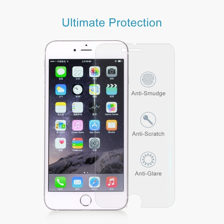 GOOSPERY For iPhone 6 & 6s 0.26mm Ultra thin 9H Surface Hardness 2.5D Curved Edge Tempered Glass Screen Film