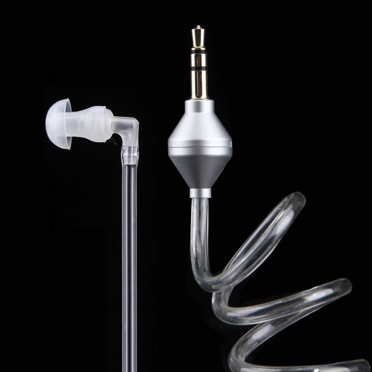Air Spiral Duct Anti-radiation 3.5mm In-Ear Single Ear Earphone, For iPad, iPhone, Galaxy, Huawei, Xiaomi, LG, HTC and Other Smart Phones
