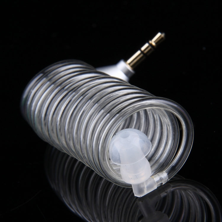Air Spiral Duct Anti-radiation 3.5mm In-Ear Single Ear Earphone, For iPad, iPhone, Galaxy, Huawei, Xiaomi, LG, HTC and Other Smart Phones