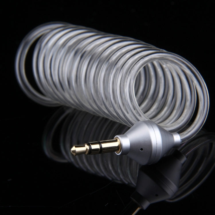 Air Spiral Duct Anti-radiation 3.5mm In-Ear Single Ear Earphone, For iPad, iPhone, Galaxy, Huawei, Xiaomi, LG, HTC and Other Smart Phones