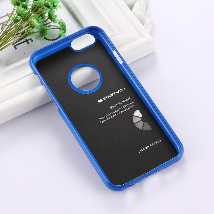 GOOSPERY JELLY CASE for iPhone 6 & 6s TPU Glitter Powder Drop-proof Protective Back Cover Case