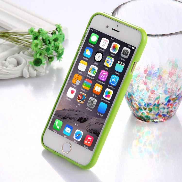 GOOSPERY JELLY CASE for iPhone 6 & 6s TPU Glitter Powder Drop-proof Protective Back Cover Case