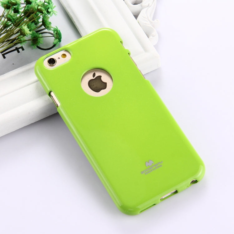 GOOSPERY JELLY CASE for iPhone 6 & 6s TPU Glitter Powder Drop-proof Protective Back Cover Case