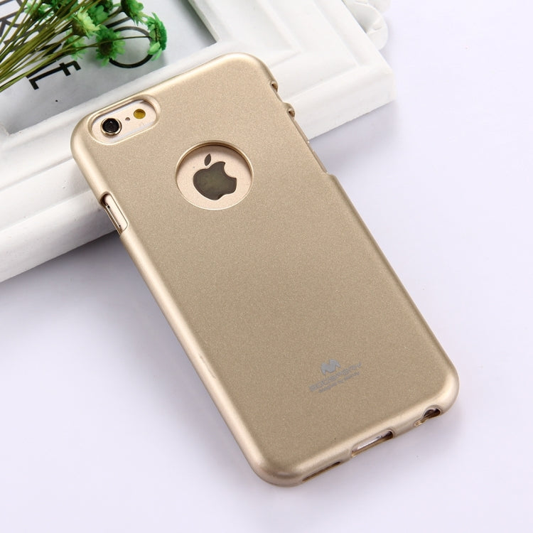 GOOSPERY JELLY CASE for iPhone 6 & 6s TPU Glitter Powder Drop-proof Protective Back Cover Case