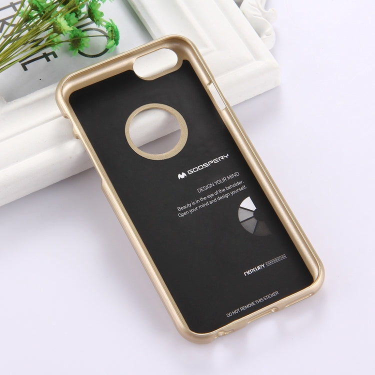 GOOSPERY JELLY CASE for iPhone 6 & 6s TPU Glitter Powder Drop-proof Protective Back Cover Case