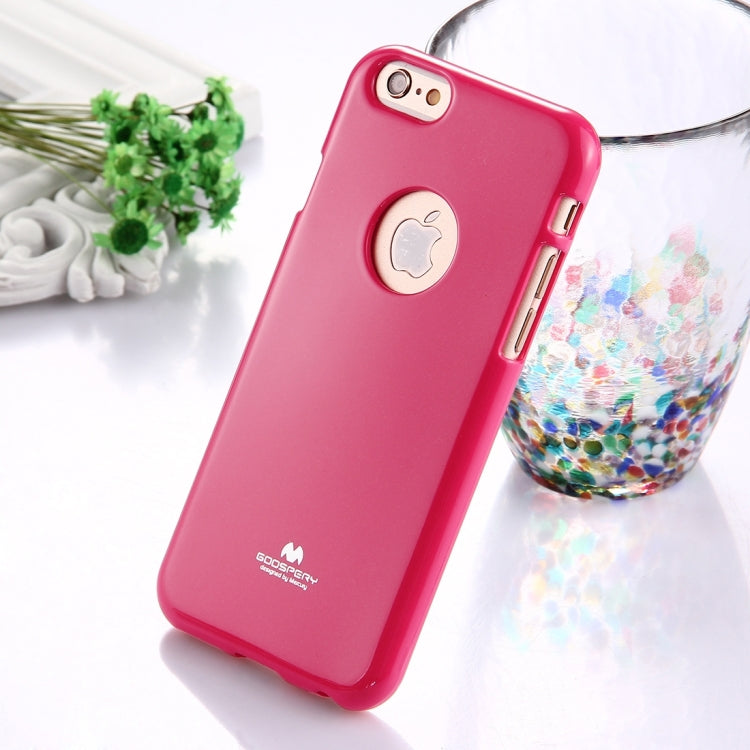 GOOSPERY JELLY CASE for iPhone 6 & 6s TPU Glitter Powder Drop-proof Protective Back Cover Case