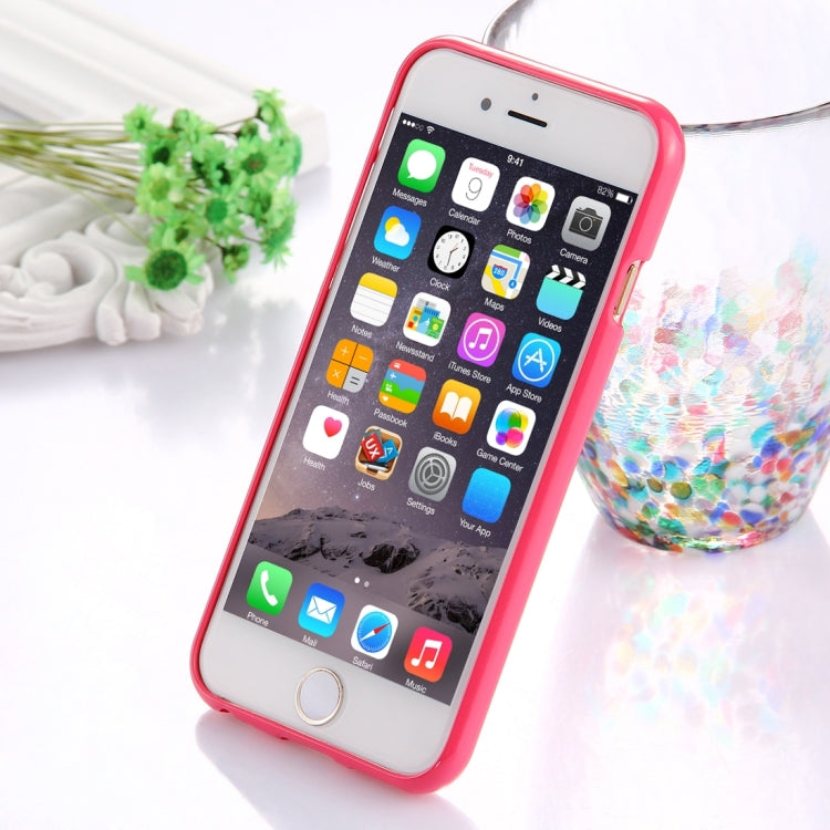 GOOSPERY JELLY CASE for iPhone 6 & 6s TPU Glitter Powder Drop-proof Protective Back Cover Case