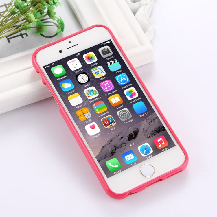 GOOSPERY JELLY CASE for iPhone 6 & 6s TPU Glitter Powder Drop-proof Protective Back Cover Case