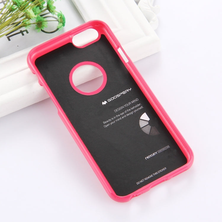 GOOSPERY JELLY CASE for iPhone 6 & 6s TPU Glitter Powder Drop-proof Protective Back Cover Case