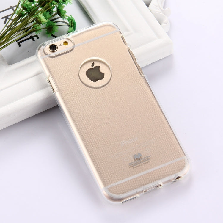 GOOSPERY JELLY CASE for iPhone 6 & 6s TPU Glitter Powder Drop-proof Protective Back Cover Case
