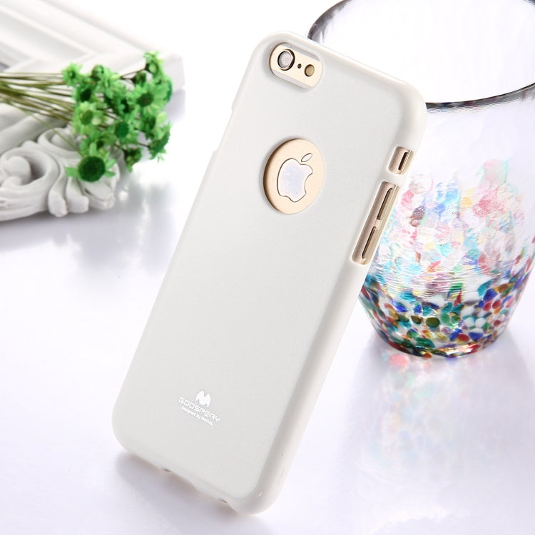GOOSPERY JELLY CASE for iPhone 6 & 6s TPU Glitter Powder Drop-proof Protective Back Cover Case