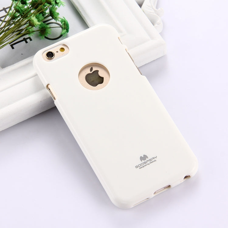 GOOSPERY JELLY CASE for iPhone 6 & 6s TPU Glitter Powder Drop-proof Protective Back Cover Case