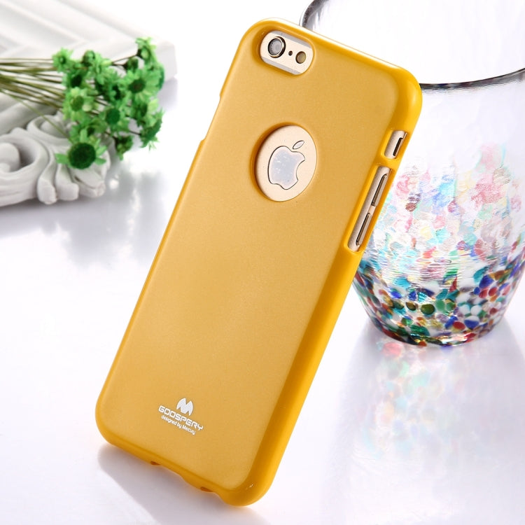 GOOSPERY JELLY CASE for iPhone 6 & 6s TPU Glitter Powder Drop-proof Protective Back Cover Case