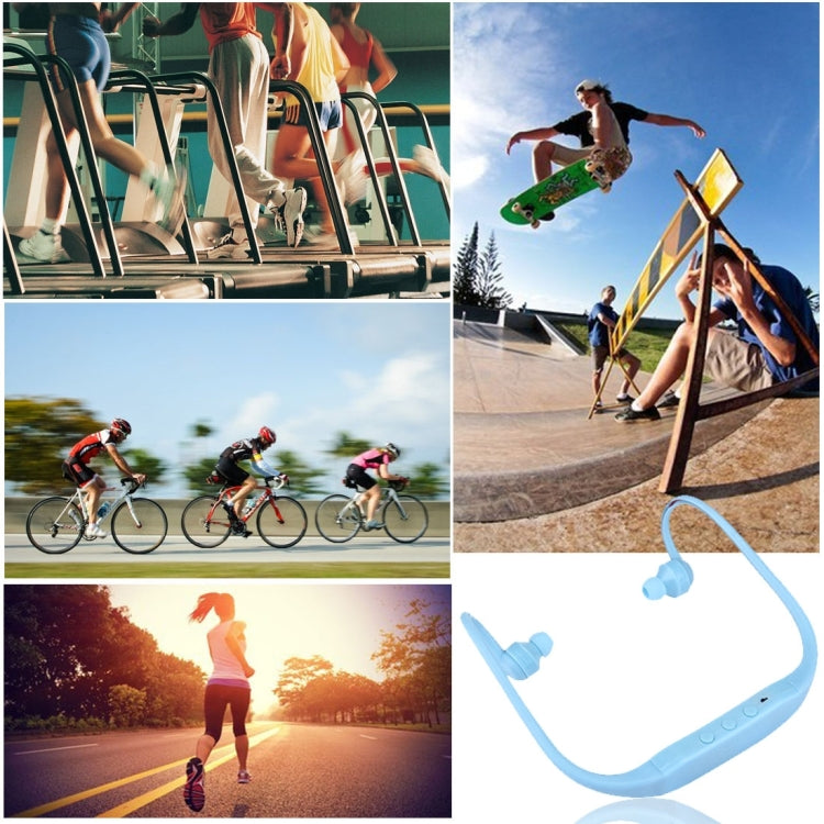 506 Life Waterproof Sweatproof Stereo Wireless Sports Earbud Earphone In-ear Headphone Headset with Micro SD Card Slot, For Smart Phones & iPad & Laptop & Notebook & MP3 or Other Audio Devices, Maximum SD Card Storage: 8GB