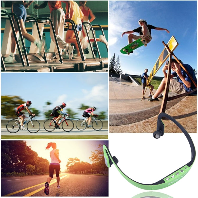 508 Life Waterproof Sweatproof Stereo Wireless Sports Earbud Earphone In-ear Headphone Headset with Micro SD Card Slot, For Smart Phones & iPad & Laptop & Notebook & MP3 or Other Audio Devices, Maximum SD Card Storage: 32GB