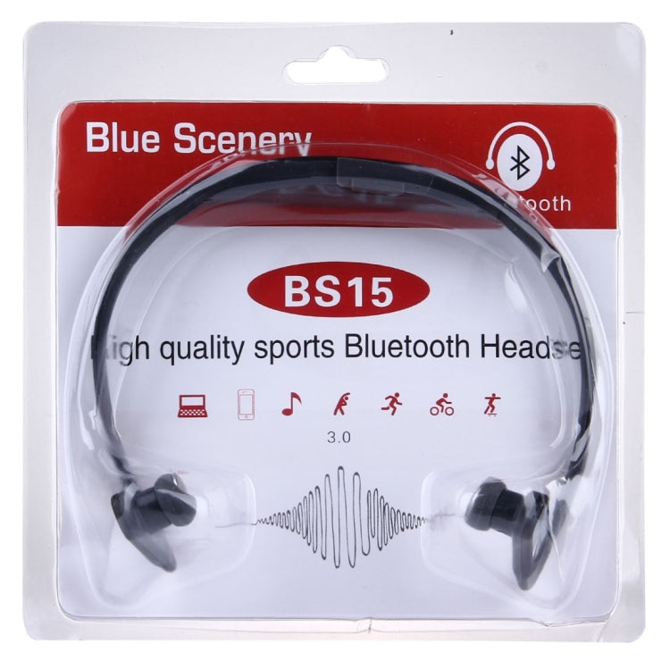 BS15 Life Waterproof Sweatproof Stereo Wireless Sports Bluetooth Earbud Earphone In-ear Headphone Headset, For Smart Phones & iPad & Laptop & Notebook & MP3 or Other Bluetooth Audio Devices