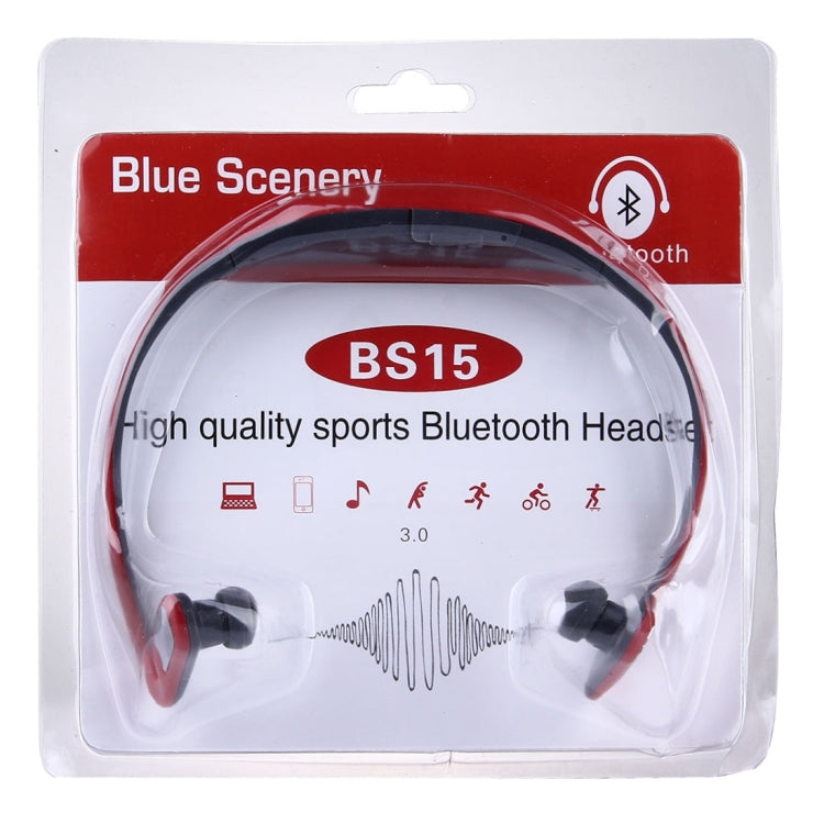 BS15 Life Waterproof Sweatproof Stereo Wireless Sports Bluetooth Earbud Earphone In-ear Headphone Headset, For Smart Phones & iPad & Laptop & Notebook & MP3 or Other Bluetooth Audio Devices