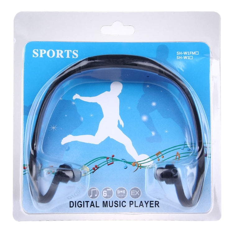 SH-W1FM Life Waterproof Sweatproof Stereo Wireless Sports Earbud Earphone In-ear Headphone Headset with Micro SD Card, For Smart Phones & iPad & Laptop & Notebook & MP3 or Other Audio Devices, Maximum SD Card Storage: 8GB